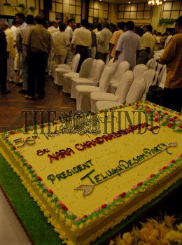 Lakshmi Sweets & Bakery - TDP LEADER BOLLAM MALLAIAH GARI BIRTHDAY. 50 KGS  CAKE | Facebook