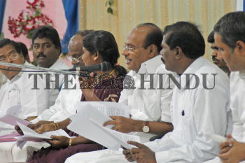 Image Id : 16575778 <span>Date : 2008-01-26 <span>Category : Politics</span>