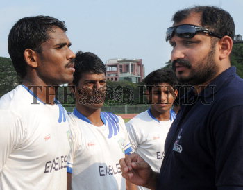 Kochi 24 03 11 Former Indian Football Captain Jo Paul Ancheri The Hindu Images