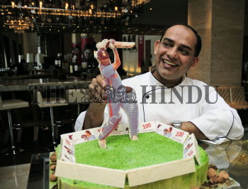 India Team Photo Cake
