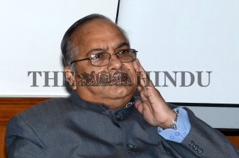 Supreme Court Justice A.K. Patnaik in New Delhi on Friday January 24 2014. The Hindu Images